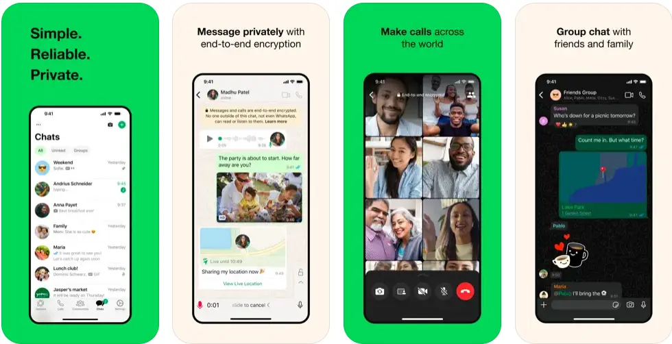 4. WhatsApp Messenger